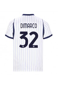 Inter Milan Federico Dimarco #32 Jalkapallovaatteet Vieraspaita 2026-27 Lyhythihainen